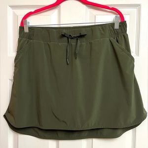 Olive Green Skort